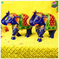 Wooden Elephant - 8 Inch