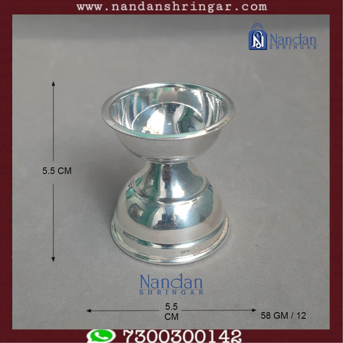 Deepak - Fine Silver (58 GM)