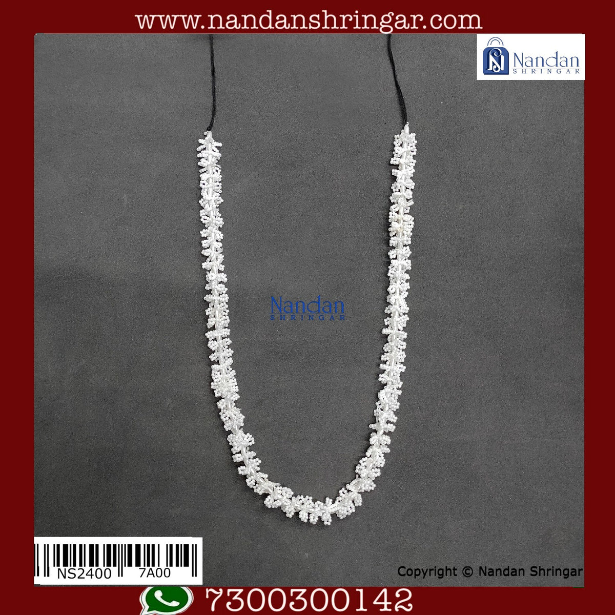 Juhi Pushp Mala (10 Inch) - nandanshringar