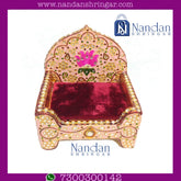 Meenakari Moti Sinhasan
