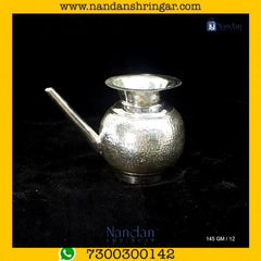Fine silver decorative piece by Utsav Arts featuring intricate design and craftsmanship in a stunning presentation.
