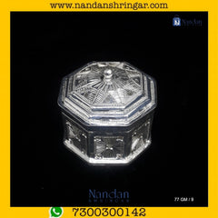 Fine silver Carving Banta Ji figurine by Utsav Arts, showcasing intricate detailing and traditional craftsmanship.