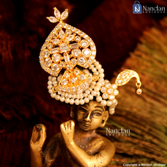 Laddu Gopal Heera Mukut (Silver)