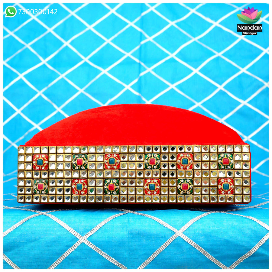 Kundan Gaadi Mohra 8Inch