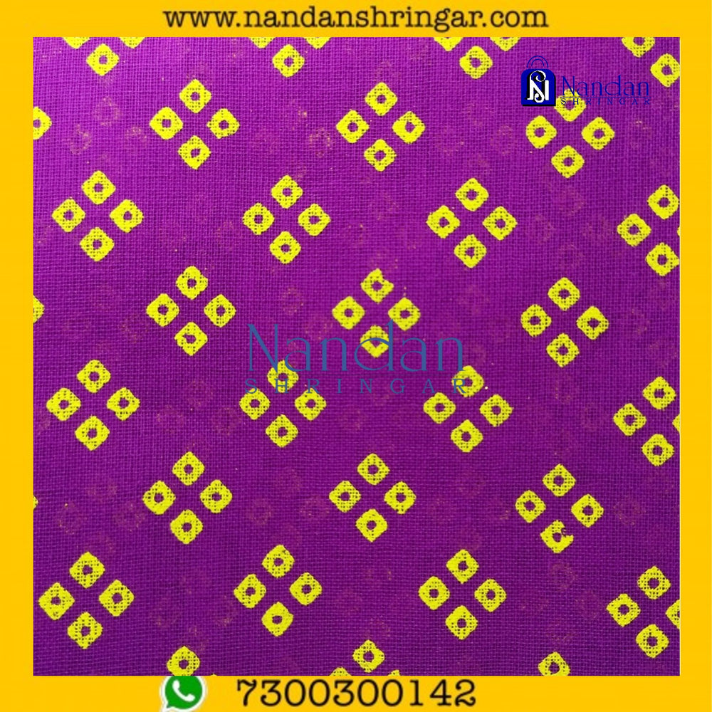 Choufuli Premium Vastra in vibrant magenta from nandanshringars, showcasing intricate fabric details and elegant draping.