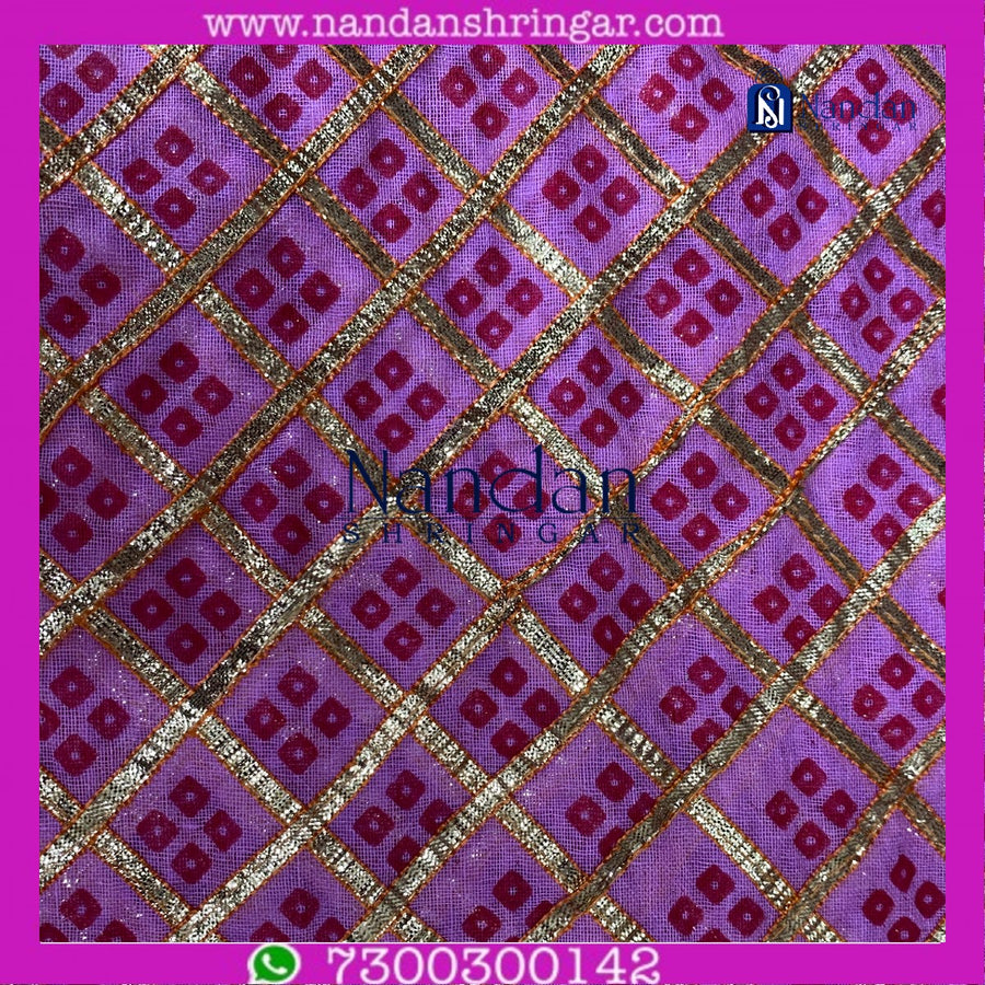 Choufuli Checks Zari Vastra - Pink (Jambali)