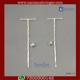 Fine silver Gend Chadi from Utsav Arts, featuring intricate designs and traditional craftsmanship.