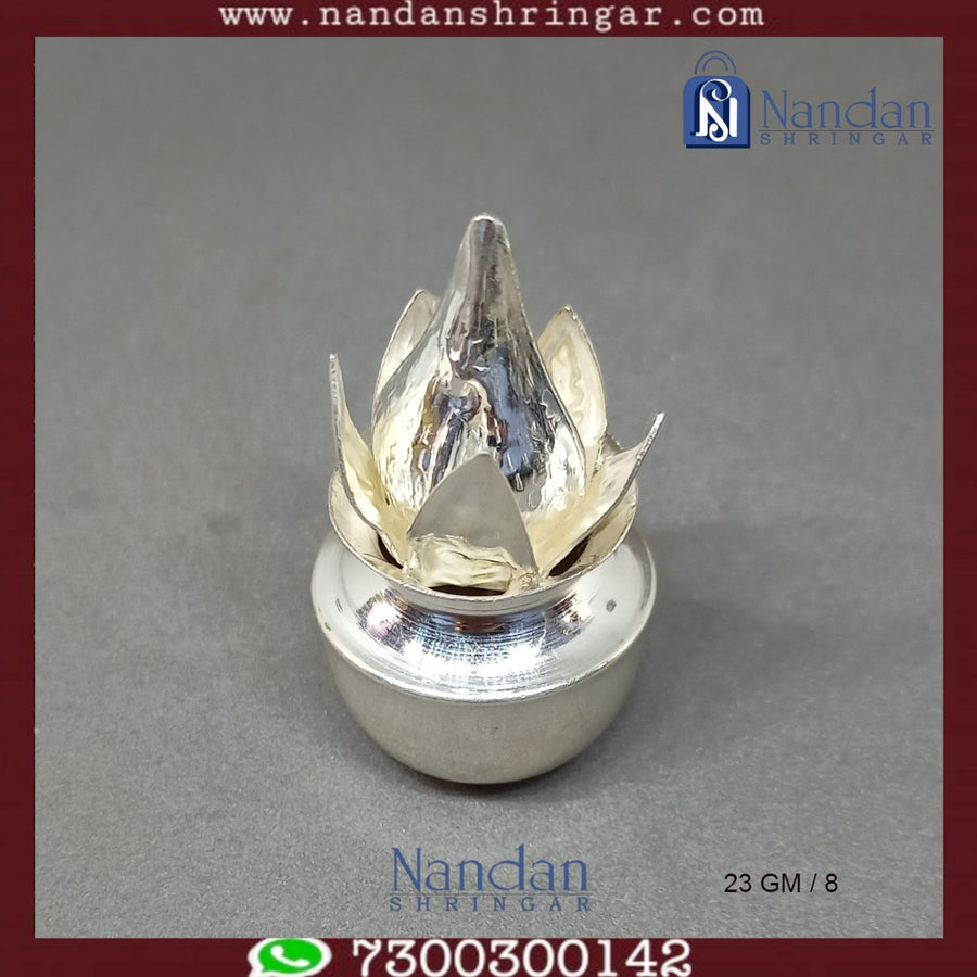 Kalash Nariyal - Fine Silver