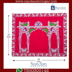 Special Embroidery Pichwai Velvet (Hatri)