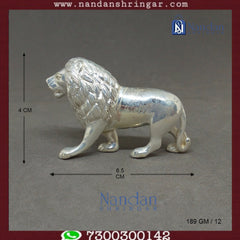Lion Fine Silver - One Pair