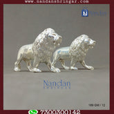 Lion Fine Silver - One Pair