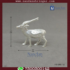 Deer Fine Silver - One Pair