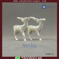 Deer Fine Silver - One Pair