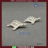 Tortoise Fine Silver - One Pair