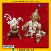 Premium Moti Jod (Real Pearl, Silver)