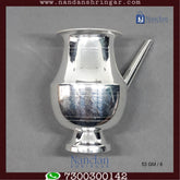 Fine silver Jhari Ji No. 3 from Utsav Arts, showcasing intricate design and craftsmanship in a delicate piece.