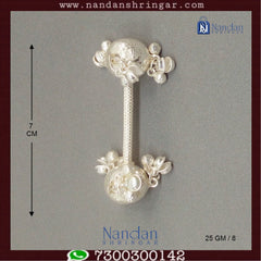 Fine silver Gugra by Utsav Arts, featuring intricate craftsmanship and elegant design details.