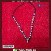 Kamal Mala Meenakari - Silver (Blue)