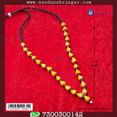 Kamal Mala Meenakari - Silver (Orange)