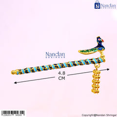 Meenakari Bansuri - Silver