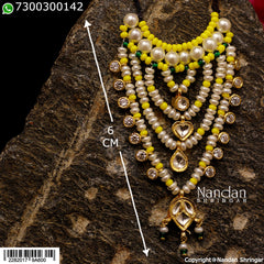 Jadaau Real Pearl Haar - (Silver)