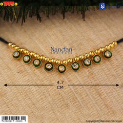 Traval Meena Padak - Silver (Panna)
