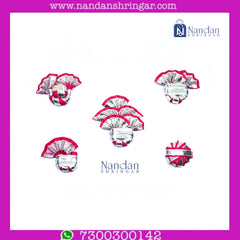Silver Zari Paag Set - Patangi (Pack of 5) - nandanshringar