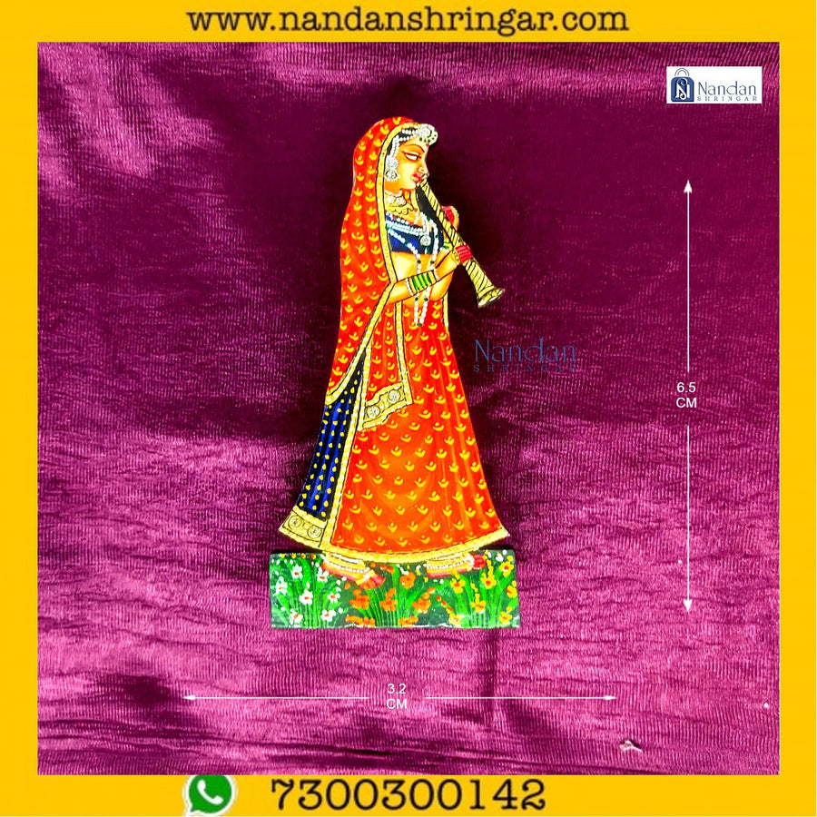 Gopi Shahnaai Pair - Orange (Kesariya)