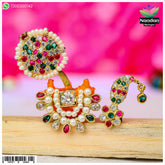 Gol Chandrika with Paag And Shishfol - Silver (Milma)