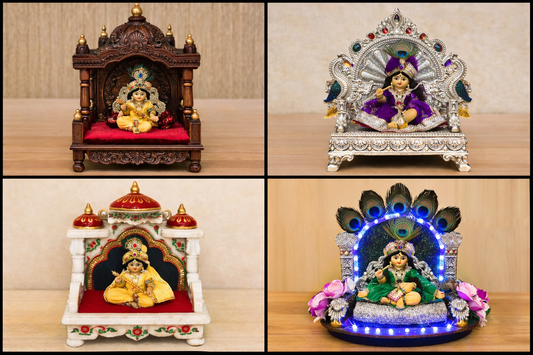 Laddu Gopal Singhasan