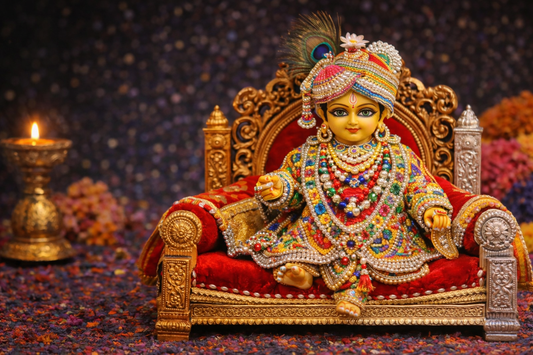 Laddu Gopal Sinhasan
