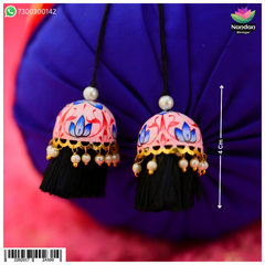 Meenakari Jaba - Gulabi