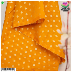 Cotton Butti Kapad - Orange