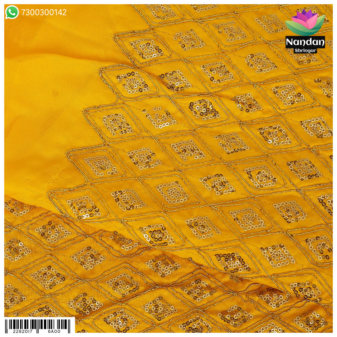 Zari Choras Vastra - Yellow