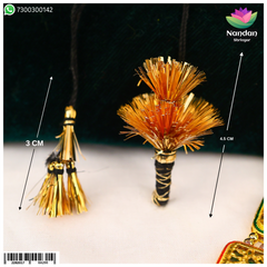Soneri Loom Tura - Silver Zari [ Size 1 ]