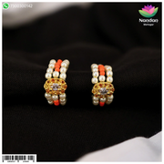Kada - Kesri Moti (Silver)