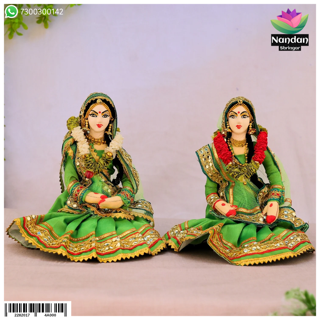 Cloth Gopi Set One Pair - 6 Inch