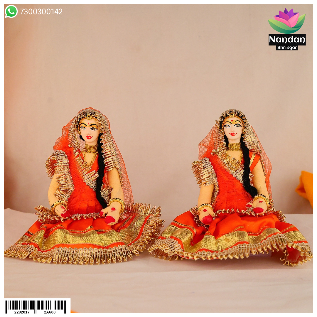 Cloth Gopi Set One Pair - 5 Inch