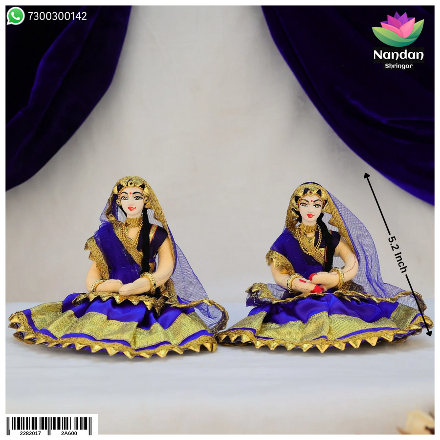 Cloth Gopi Set One Pair - 5 Inch