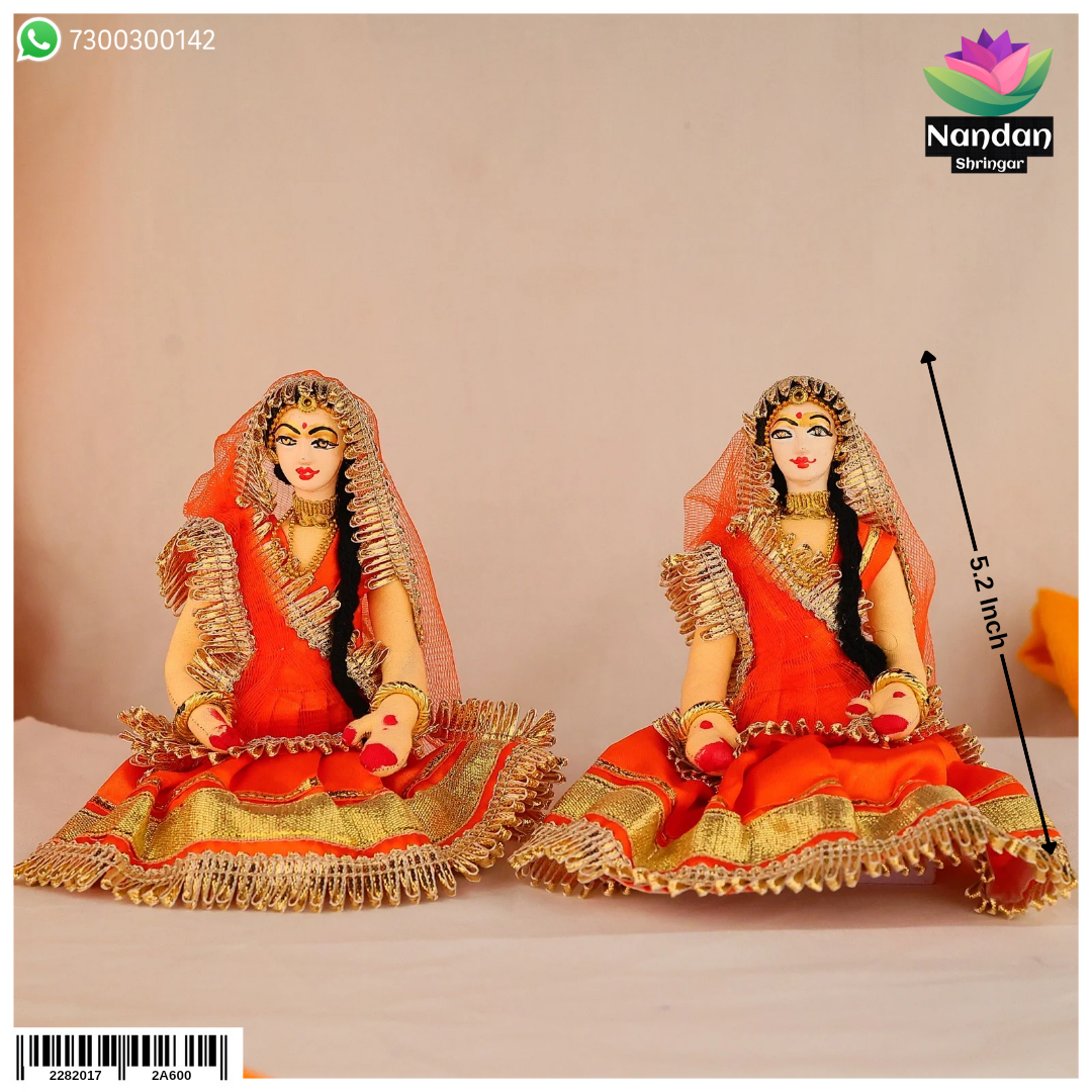 Cloth Gopi Set One Pair - 5 Inch