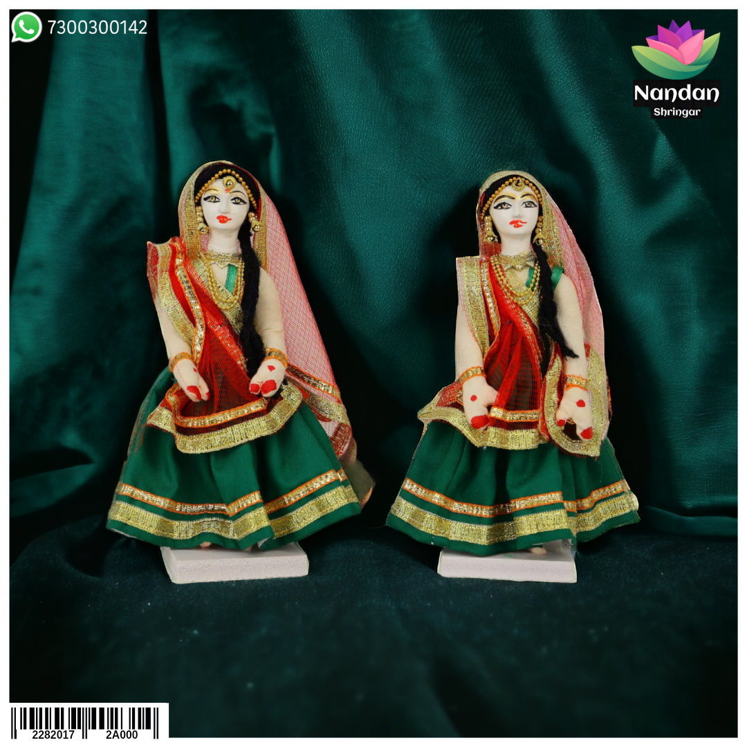 Cloth Gopi Set One Pair - 6 Inch