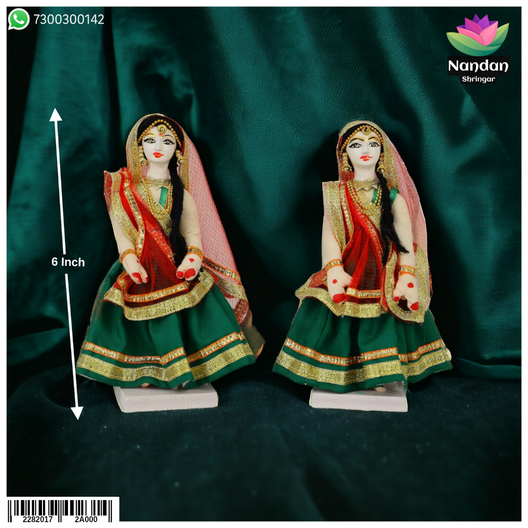 Cloth Gopi Set One Pair - 6 Inch