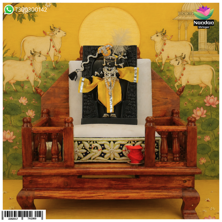 Heera Moti Shringar - 9 Inch Swaroop