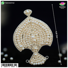 Moti Mukut - Real Pearl ( Size 3 )