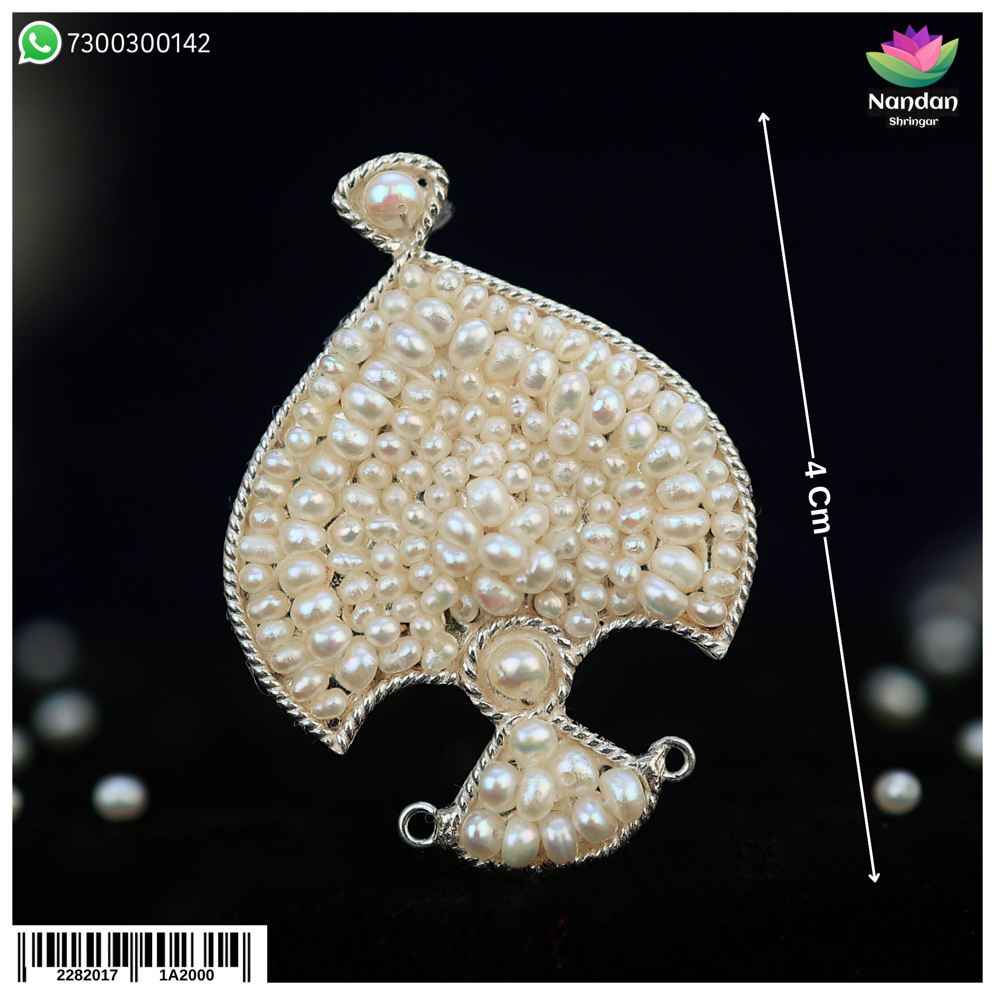 Moti Mukut - Real Pearl ( Size 2 )