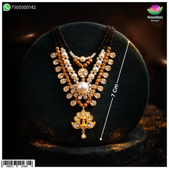 Akshay Tritiya Chandan Moti Haar - Jadaau