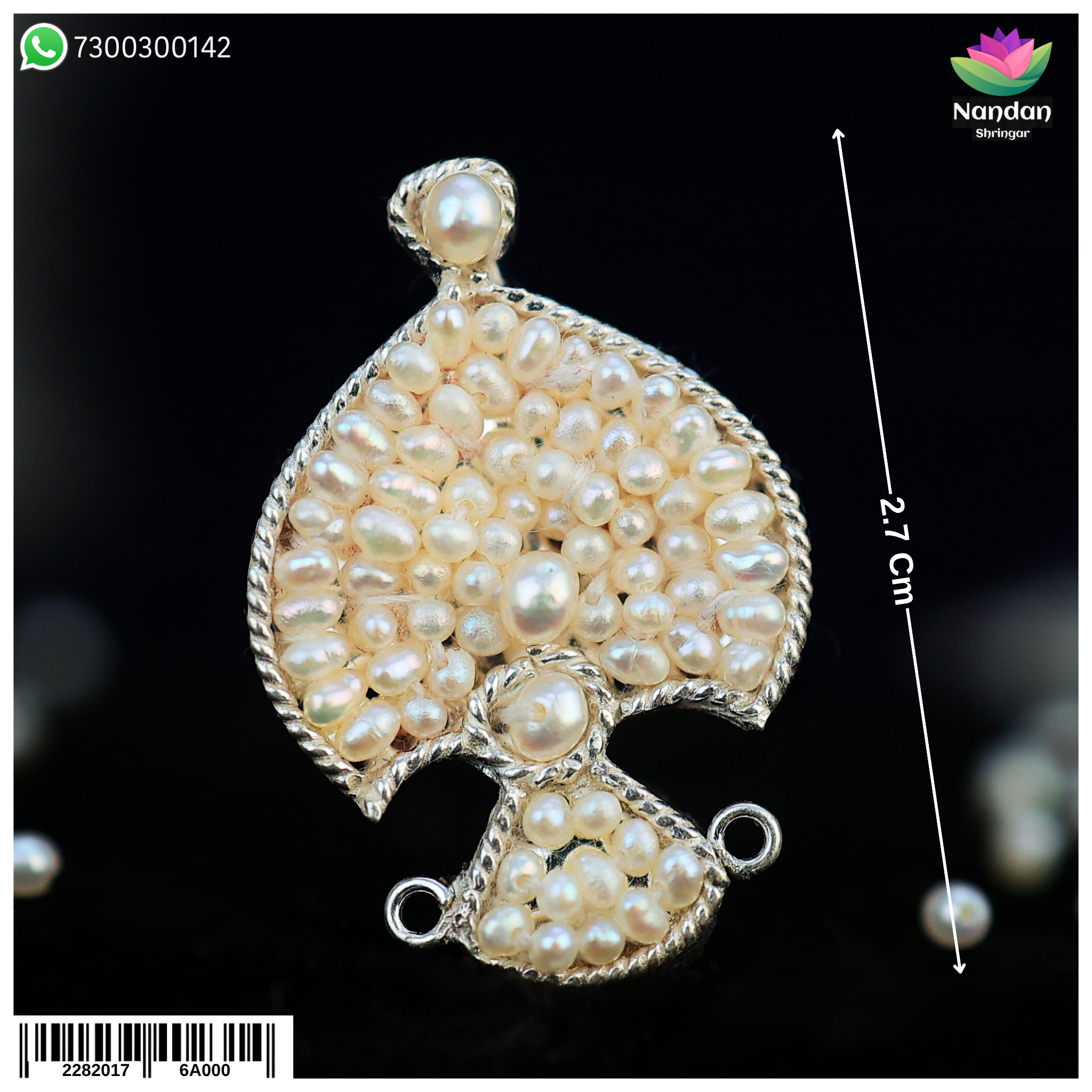 Moti Mukut - Real Pearl ( Size 1 )