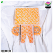 Chandan Chapa Pankha And Chira Odni - Orange [ Design 1 ]
