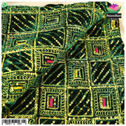 Velvet Chokhana Vastra - Green