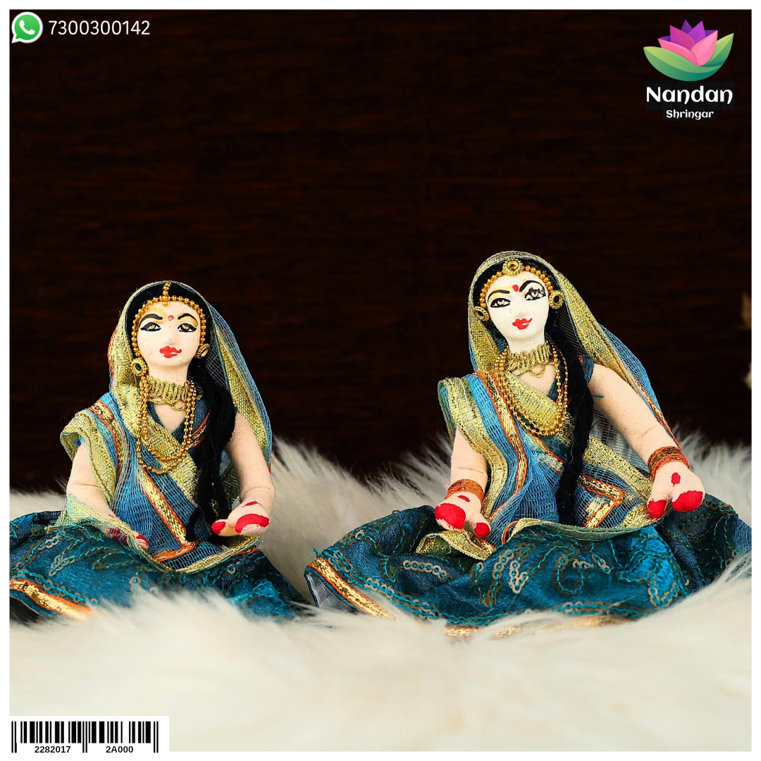 Cloth Gopi Set One Pair - 4 Inch